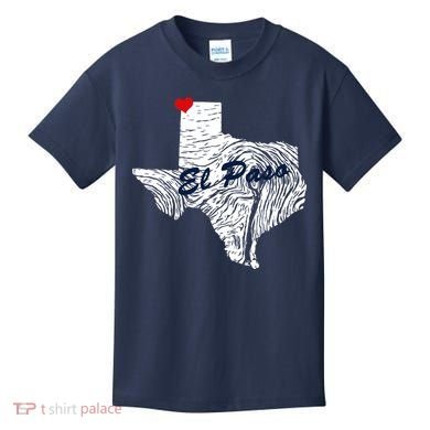 El Paso Texas State Kids T-Shirt