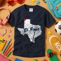 El Paso Texas State Kids T-Shirt thumb 3