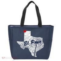El Paso Texas State Tote Bag thumb 0