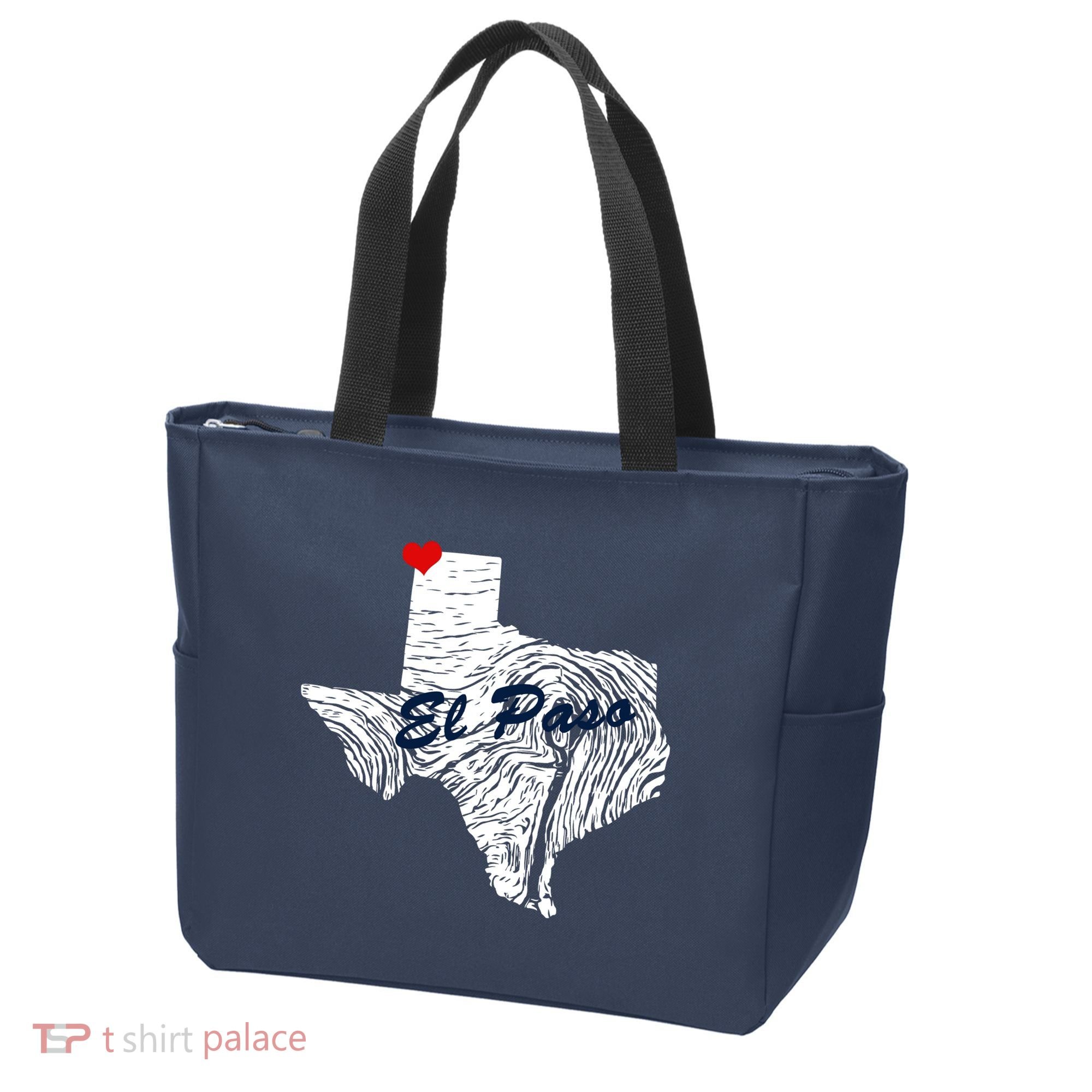 El Paso Texas State Tote Bag