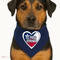 El Paso Texas Strong  USA-Made Doggie Bandana thumb 1