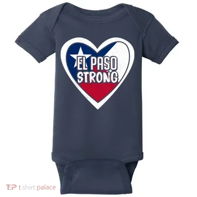 El Paso Texas Strong  Baby Bodysuit