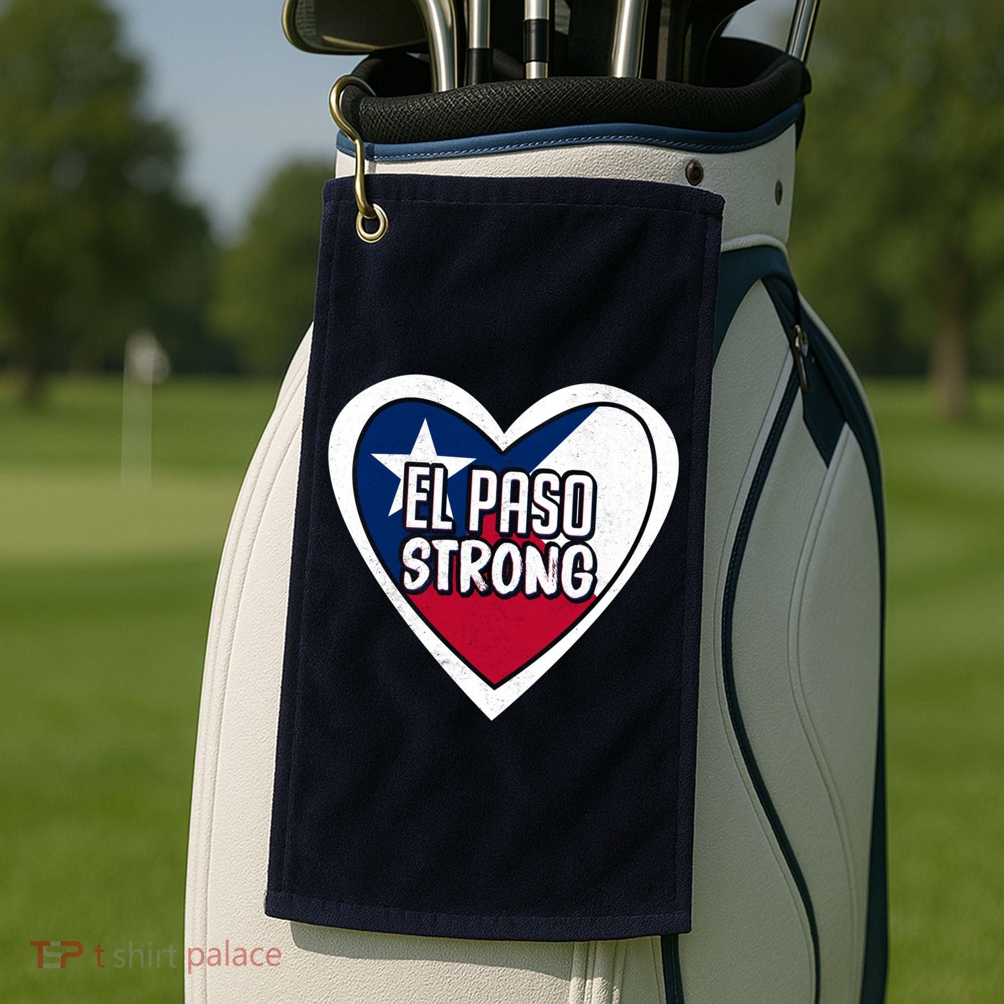 El Paso Texas Strong  Golf Towel