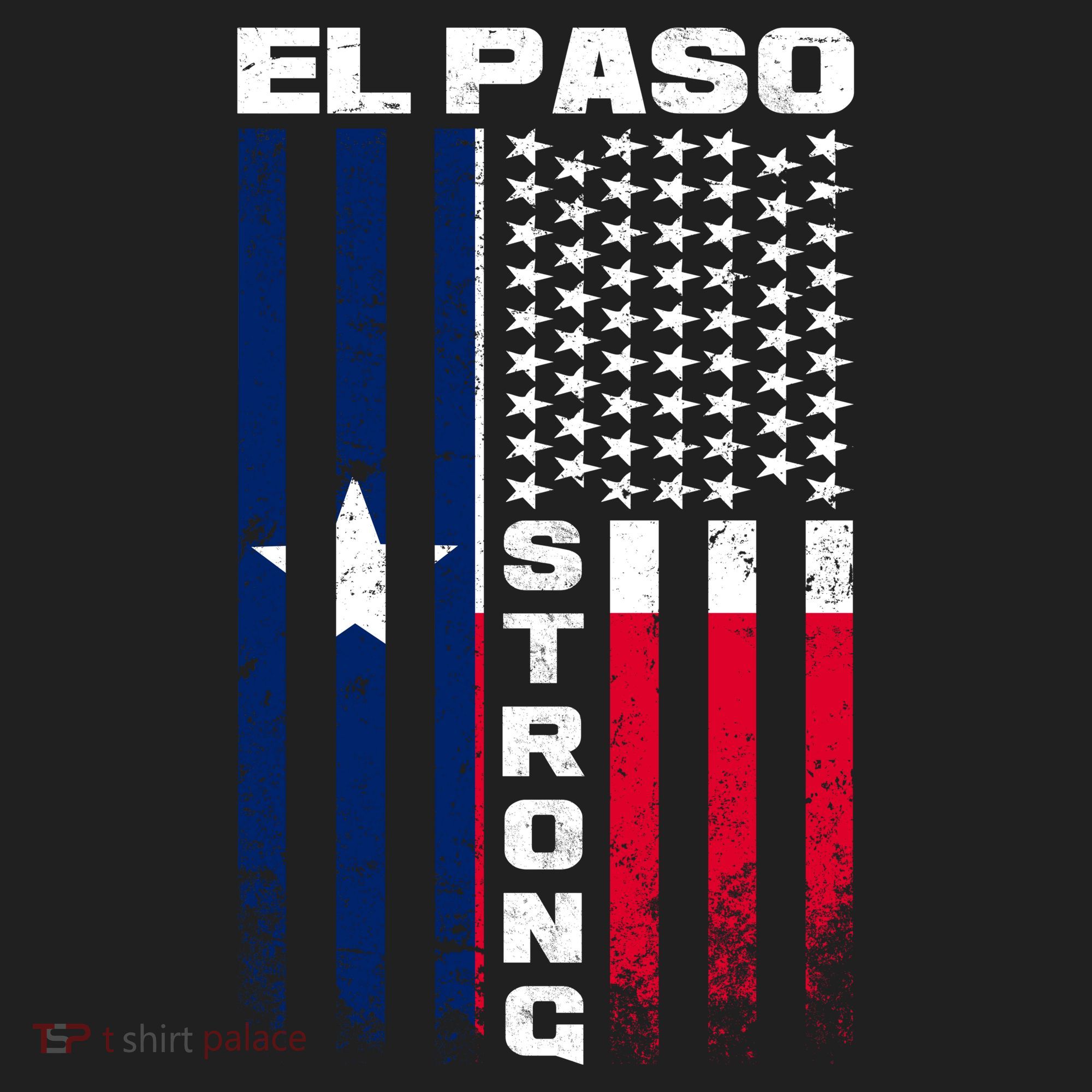 El Paso Texas Strong Flag Women's Sweatshirt