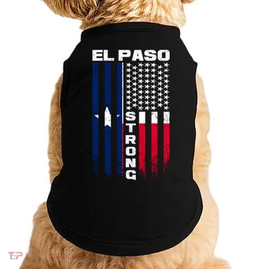 El Paso Texas Strong Flag Doggie Tank