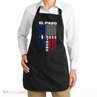 El Paso Texas Strong Flag Apron thumb 2