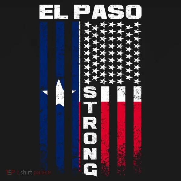 El Paso Texas Strong Flag Bucket Hat