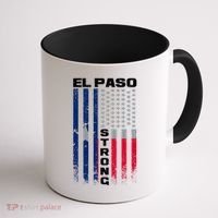 El Paso Texas Strong Flag Coffee Mug thumb 1