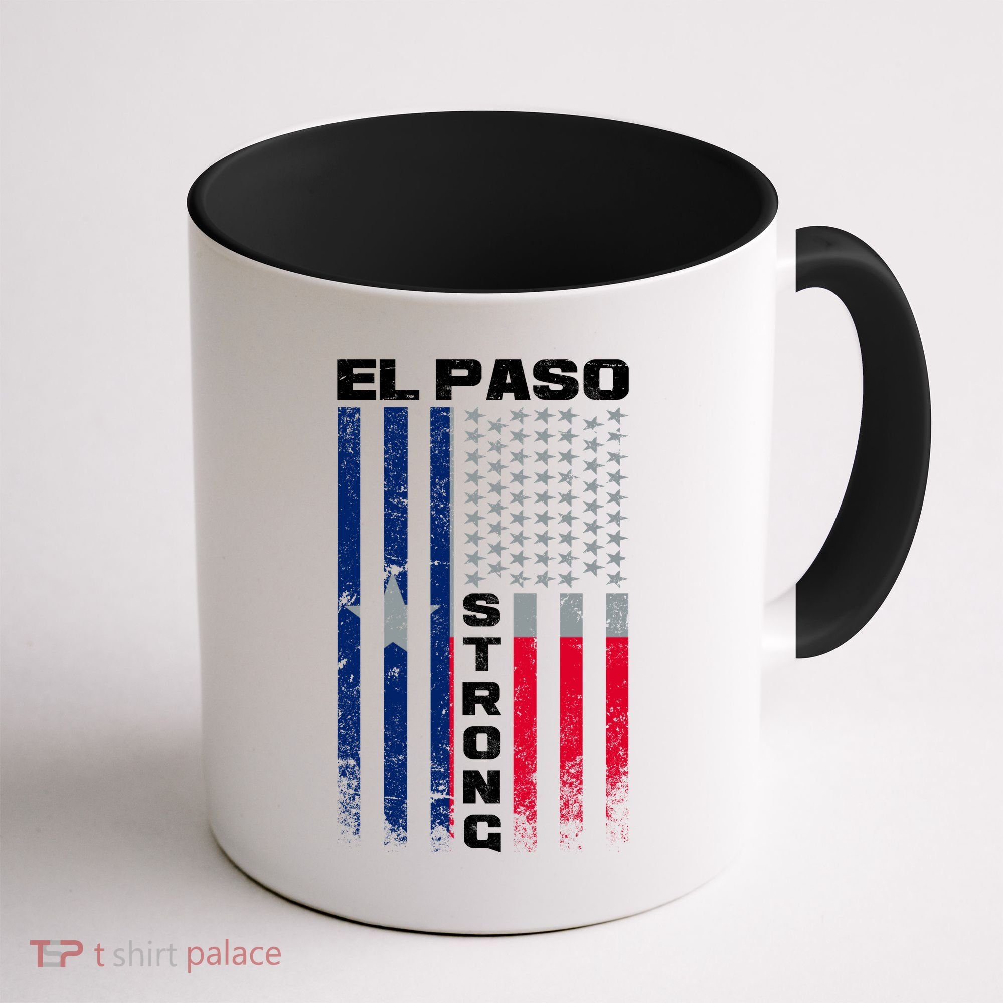 El Paso Texas Strong Flag Coffee Mug