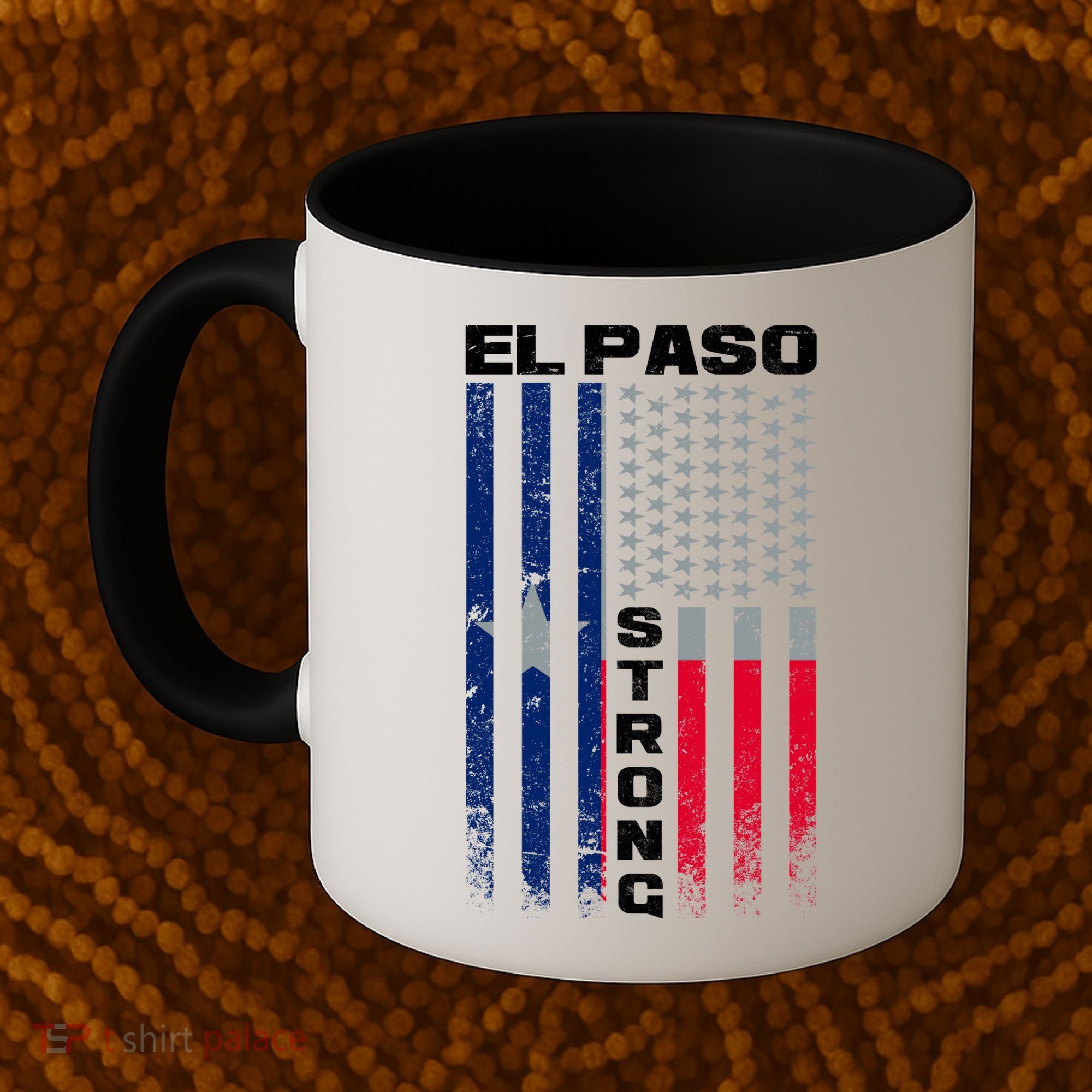 El Paso Texas Strong Flag Coffee Mug