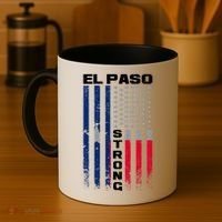 El Paso Texas Strong Flag Coffee Mug thumb 4