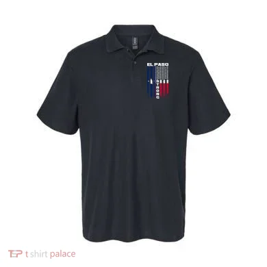 El Paso Texas Strong Flag Polo