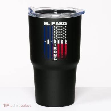 El Paso Texas Strong Flag Tumbler