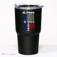 El Paso Texas Strong Flag Tumbler thumb 0