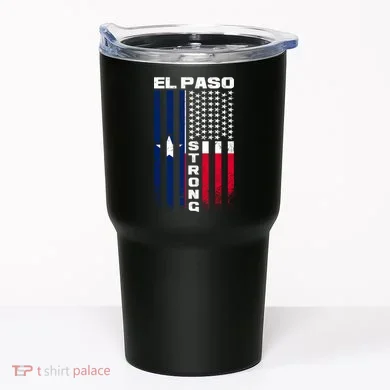El Paso Texas Strong Flag Tumbler