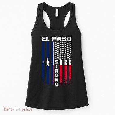 El Paso Texas Strong Flag Women's Tank Top