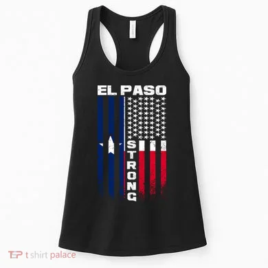 El Paso Texas Strong Flag Women's Tank Top
