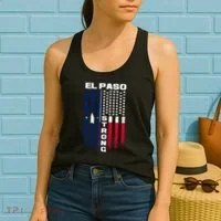El Paso Texas Strong Flag Women's Tank Top thumb 2