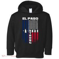 El Paso Texas Strong Flag Toddler Hoodie thumb 0