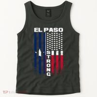 El Paso Texas Strong Flag Tank Top thumb 2