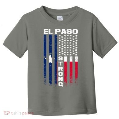 El Paso Texas Strong Flag Toddler T-Shirt
