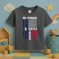El Paso Texas Strong Flag Toddler T-Shirt thumb 3