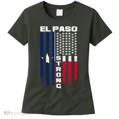 El Paso Texas Strong Flag Women's T-Shirt