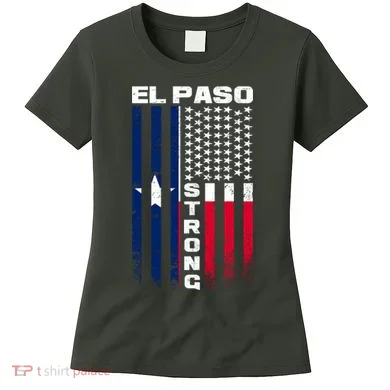 El Paso Texas Strong Flag Women's T-Shirt