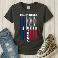 El Paso Texas Strong Flag Women's T-Shirt thumb 3