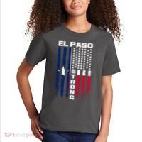 El Paso Texas Strong Flag Kids T-Shirt thumb 2