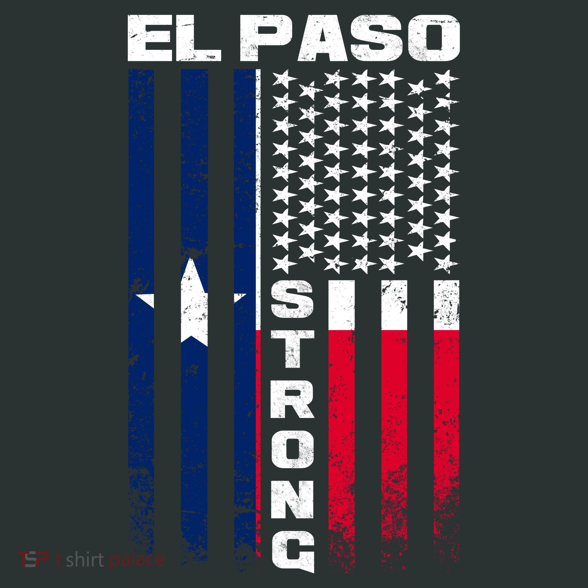 El Paso Texas Strong Flag Tote Bag