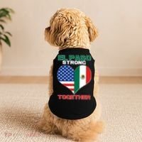 El Paso Texas Strong Together Heart Doggie Tank thumb 2