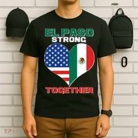 El Paso Texas Strong Together Heart T-Shirt thumb 6
