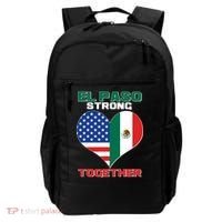 El Paso Texas Strong Together Heart Backpack thumb 0