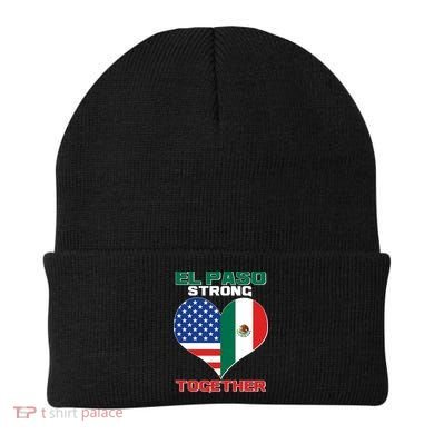 El Paso Texas Strong Together Heart Beanie