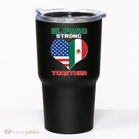El Paso Texas Strong Together Heart Tumbler thumb 0