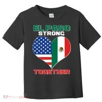 El Paso Texas Strong Together Heart Toddler T-Shirt thumb 0
