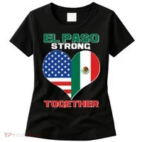 El Paso Texas Strong Together Heart Women's T-Shirt thumb 0