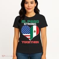 El Paso Texas Strong Together Heart Women's T-Shirt thumb 4