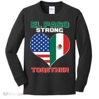 El Paso Texas Strong Together Heart Kids Long Sleeve Shirt thumb 0