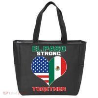El Paso Texas Strong Together Heart Tote Bag thumb 0