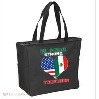El Paso Texas Strong Together Heart Tote Bag thumb 2
