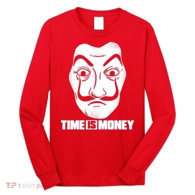 El Professor Time Is Money Long Sleeve Shirt