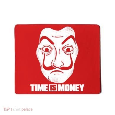El Professor Time Is Money Mousepad