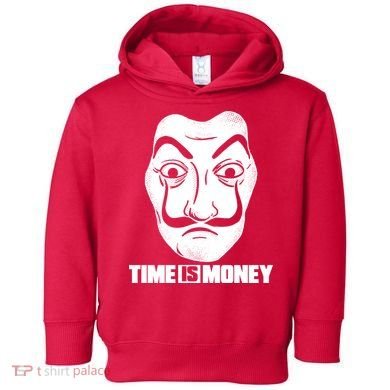 El Professor Time Is Money Toddler Hoodie