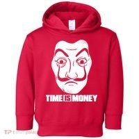 El Professor Time Is Money Toddler Hoodie thumb 0