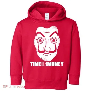 El Professor Time Is Money Toddler Hoodie