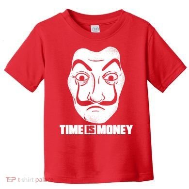 El Professor Time Is Money Toddler T-Shirt