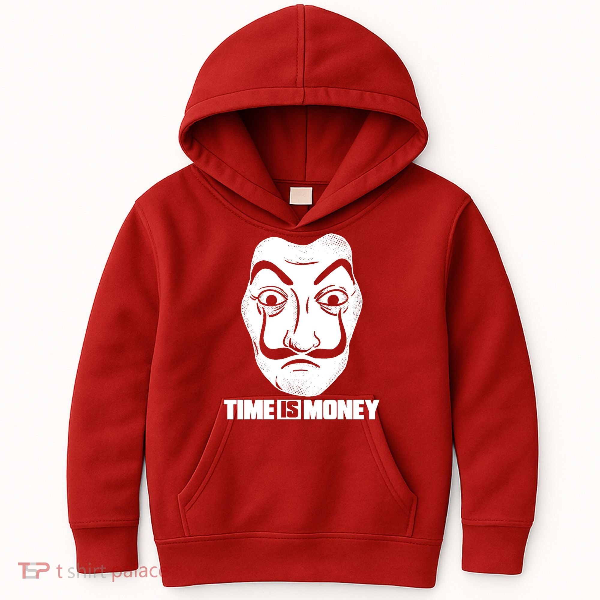 El Professor Time Is Money Kids Hoodie