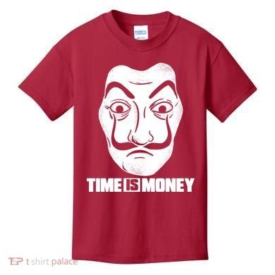 El Professor Time Is Money Kids T-Shirt